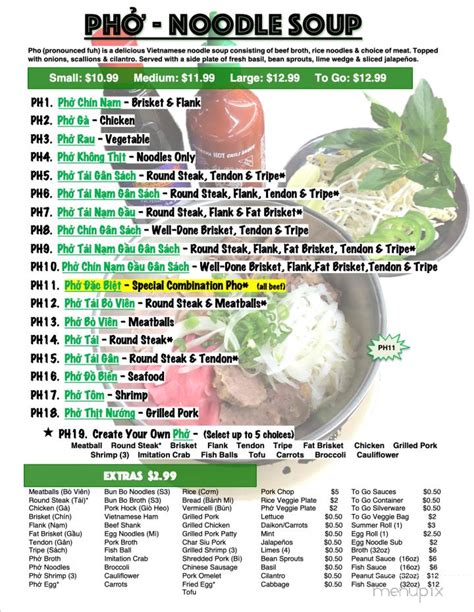 Pho Nhi Vietnamese Noodle House Tulsa Restaurant Reviews Photos Phone Number Tripadvisor