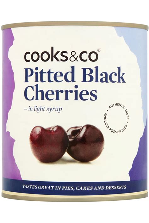 Pitted Black Cherries 425G Cooks And Co Healthy Supplies Pitted Black Cherries 425G Cooks And Co Healthy Supplies