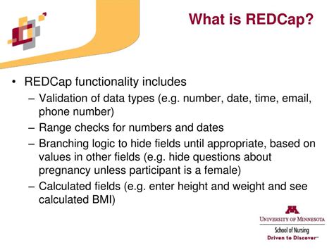 Ppt Examples Of How To Use Redcap For Research And Administration
