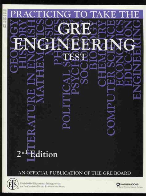 Practicing To Take The Gre Engineering Test Educational Testing Service Graduate Record Examinations Board 9780446390750 Amazon Com Books