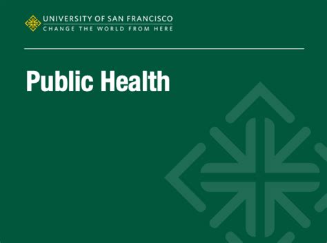 Public Health Major Requirement Usfca