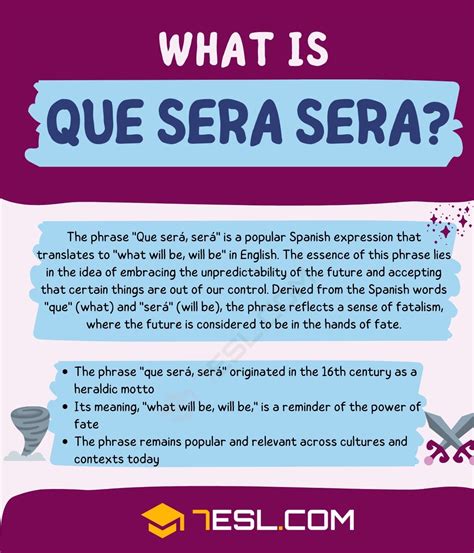 Que Sera Sera Meaning Explained Simply