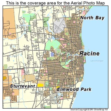 Racine Wisconsin Wall Maps Mapsales
