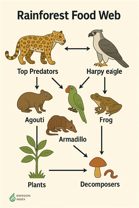 Unveiling the Mysteries of the Rainforest Food Web