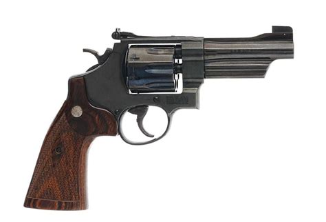 Rare Smith Wesson Model 27 7 Pc 357Mag 8 Shot Revolver Vogt Auction