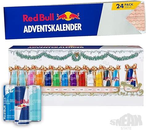Red Bull Redbull Calendrier De L Amp 39 Avent 2024 Avec 24 Canettes Redbull
