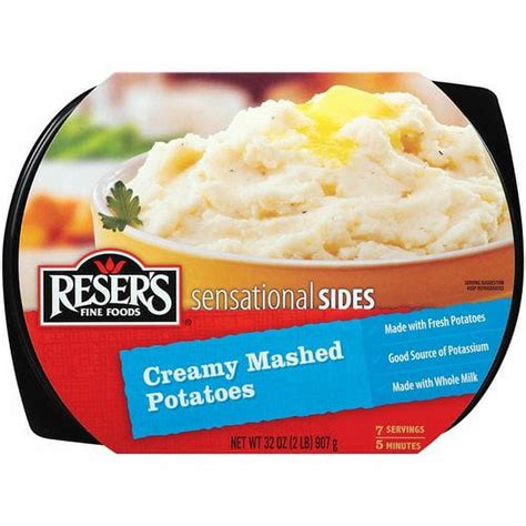 Reser S Fine Foods Creamy Mashed Potatoes 14 Oz Delivery Near Me Doordash