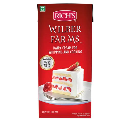 Richs Wilber Farms Dairy Cream 1 L Wholesalers With Best Prices Online Richs Wilber Farms Dairy Cream 1 L Wholesalers With Best Prices Online