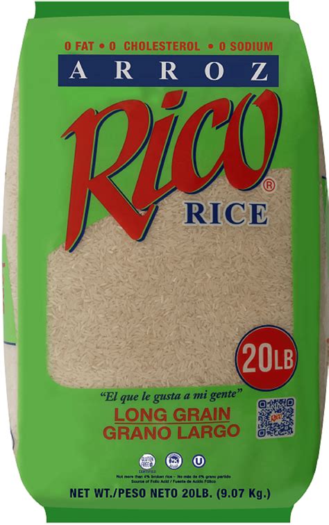 Rico Long Grain Rice 50 Lbs Sam Amp 39 S Club Rico Long Grain Rice 50 Lbs Sam Amp 39 S Club