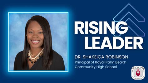 Rising Leader Congratulations To Dr Shakeica Robinson For Being Named Principal Of Royal Palm Beach Community High School After Serving As Principal Of Tradewinds Middle School Rising Leader Congratulations To Dr Shakeica Robinson For Being Named Principal Of Royal Palm Beach Community High School After Serving As Principal Of Tradewinds Middle School
