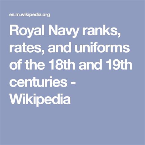 Royal Navy Ranks Rates And Uniforms Of The 18Th And 19Th Centuries Wikipedia Royal Navy Ranks Rates And Uniforms Of The 18Th And 19Th Centuries Wikipedia