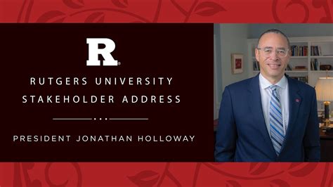 Rutgers Names Jonathan Holloway As Its New President Youtube