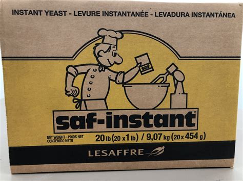 Saf Instant Gold Yeast 500G Carton X 20 Piece Bulk Order Item