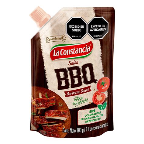 Salsa La Constancia Barbecue X 190Gr La Merced Supermercado Sas