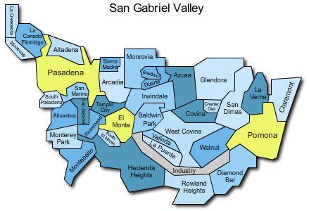 San Gabriel Valley Cities San Gabriel Valley In Time