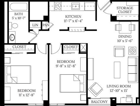 Sandy Springs Floor Plans Amp Amenities Campbell Stone Apartments