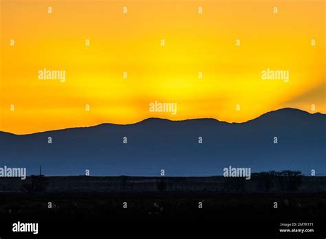 Sangre De Criston Mountains Sunrise Monte Vista National Wildlife