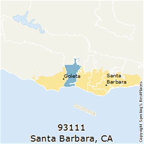 Santa Barbara Zip 93111 Ca