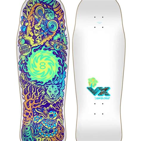 Santa Cruz Skateboards Winkowski Dope Planet 2 Vx Skateboard Deck 10 34