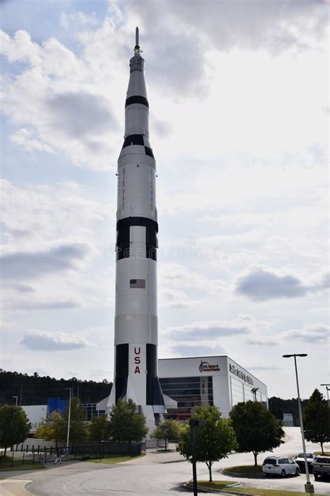 Saturn V Rocket At Hunstville Space Centre Huntsville Al Usa