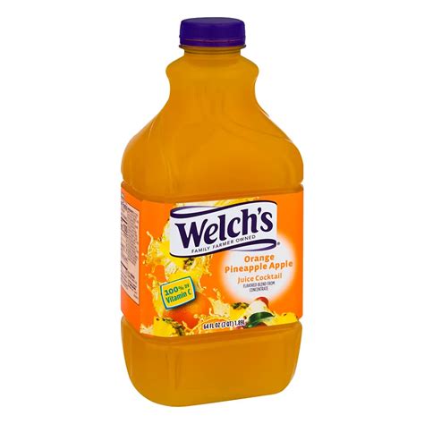 Save On Welch Amp 39 S Orange Pineapple Apple Juice Cocktail Order Online