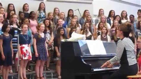 Scott Highlands Middle School Eighth Grade Choir May 28 2015 Youtube