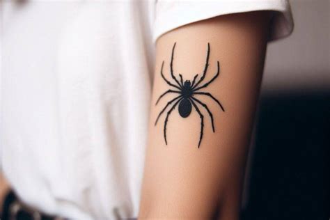 Simple Spider Tattoo
