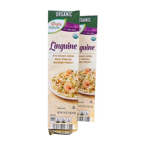Simply Nature Organic Durum Wheat Semolina Pasta Linguine 16 Oz