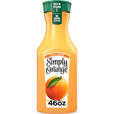 Simply Orange Juice Bottle