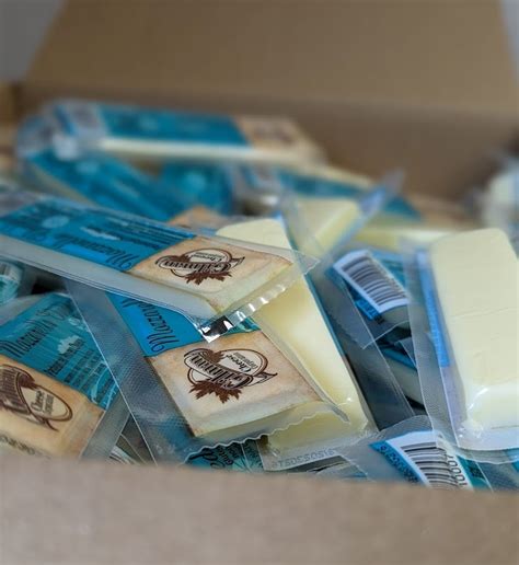 Single Serve Cheese Snack Bar Individually Wrapped Gilman Cheese