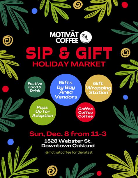Sip Amp Gift Holiday Market Oakland Sip Amp Gift Holiday Market Oakland