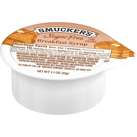 Smuckers Sugar Free Syrup Cups Us Foods Chef Amp 39 Store