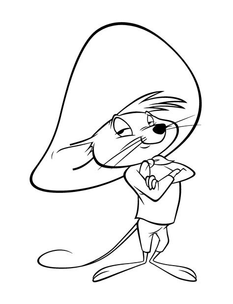 Speedy Gonzalez Kleurplaten Op Superkleurplaten Nl