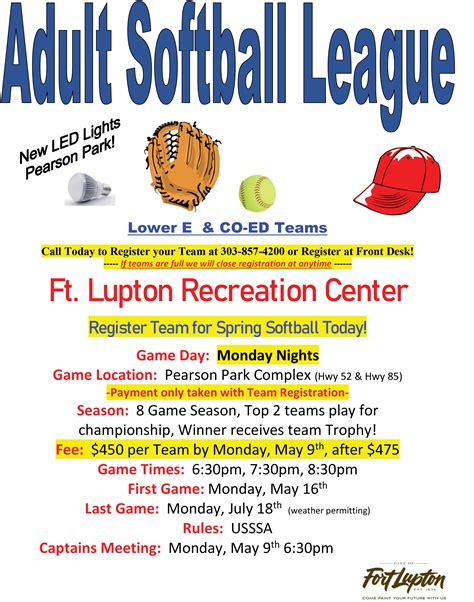 Sports Fort Lupton Co Official Website