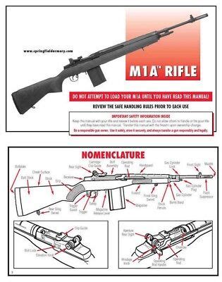 Springfield Armory M1a Rifle Manual Cornell Publications