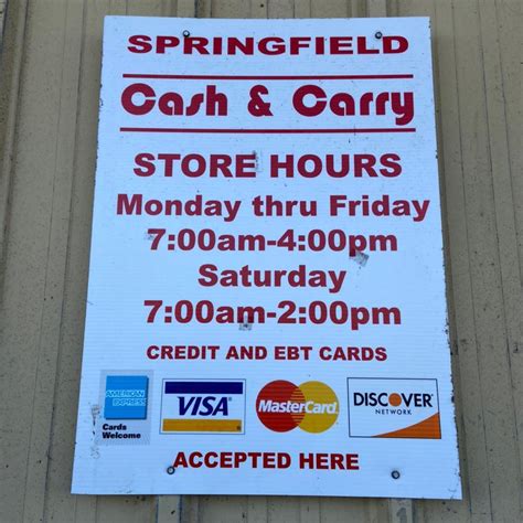 Springfield Cash Carry Springfield Cash Carry