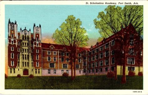 St Anne Amp 39 S Academy Fort Smith Ar Postcard St Anne Amp 39 S Academy Fort Smith Ar Postcard