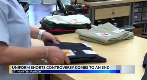 St Martin Parish School Board Approves Students Wearing Uniform Shorts