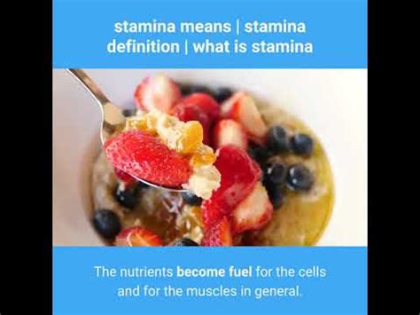 Stamina Means Stamina Definition What Is Stamina U Selfhelp2030