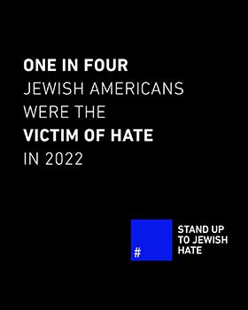 Stand Up To Jewish Hate Join The Campaign To Stop Antisemitism