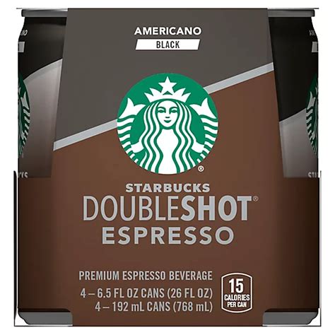 Starbucks Double Shot Espresso Americano Fig App