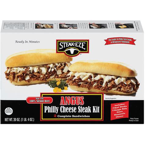 Steak Eze Angus Philly Cheese Steak Kit 2 Ct Sandwiches 20 Oz Box Meals Entrees My Country Mart Kc Ad Group Steak Eze Angus Philly Cheese Steak Kit 2 Ct Sandwiches 20 Oz Box Meals Entrees My Country Mart Kc Ad Group