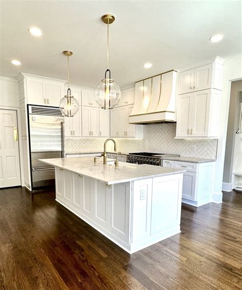Stunning White Amp Gold Kitchen Makeover In Sandy Springs Atlanta Stunning White Amp Gold Kitchen Makeover In Sandy Springs Atlanta