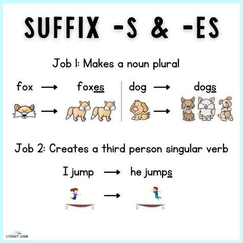 Suffix S And Es Meaning
