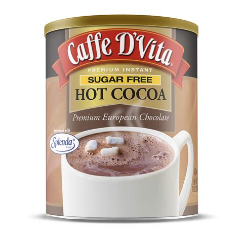 Sugar Free Hot Cocoa Case Of 6 10 Oz Cans Caffe D Vita