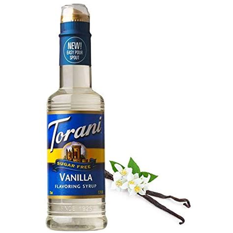 Sugar Free Vanilla Syrup Torani