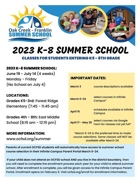 Summer 2023 Hours For Student Facing Services News Center