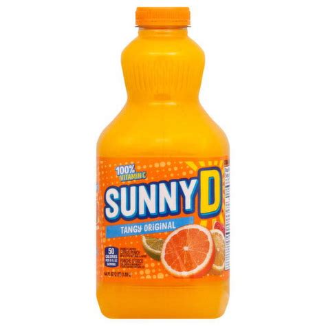 Sunny D Citrus Punch Tangy Original 64 Fluid Ounce Brookshire Amp 39 S
