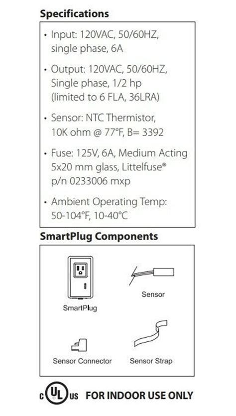 Taco Comfort Sp115 1 Smartplug Instant Hot Water Control Instruction Manual