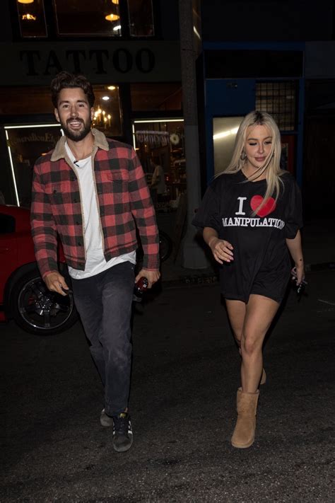Tana Mongeau And Jeff Wittek Night Out In Los Angeles 10 02 2022